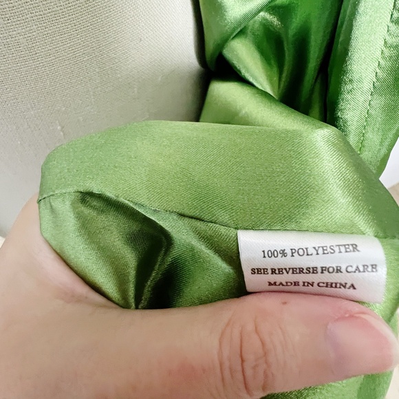 Zsa Zsa Plaid Tweed Blazer Jacket Ruffle Green Pink Size Small - Picture 8 of 10